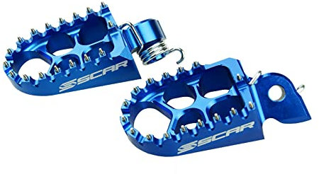 SCAR Repose cale pied Evolution Compatible avec BETA RR 250 300 350 390 430 480 XTRAINER 05-22 - Bleu