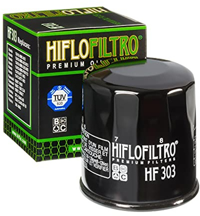 Ölfilter Hiflo HF303 Schwarz Passend für Honda VT 1100 C2 Shadow ACE SC32 1995-2000