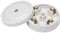 Knightsbridge SN8410 20A Junction Box 4-Terminal - White (59mm)