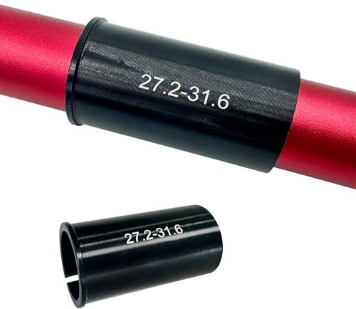 UPANBIKE Bike Seatpost Shim Sleeve Bicycle Seat Post Tube Adapter For Mountain Bike Road Bike Electric Bicycle(27.2mm to 31.6mm)