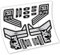 Fox SC 32 Elite Performance 2018 Vinyl-Aufkleber Gabel (LS - Silver)