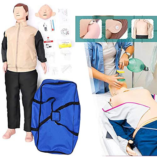 ZMIN Reanimationspuppe Erste Hilfe Trainingspuppe für medizinische pädagogische Trainingshilfe