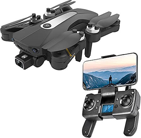 K80 PRO - Drone GPS 5G 8K Dual HD Cámara profesional de fotografía aérea sin escobillas Motor plegable Quadcopter, posicionamiento de flujo óptico GPS, control remoto de carga USB