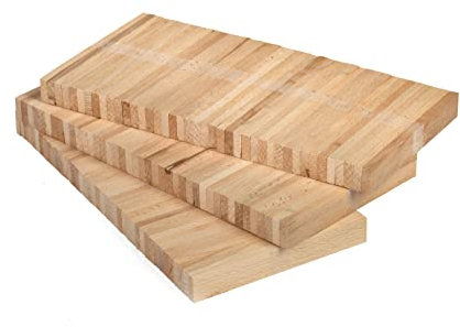 Klötzchenmann Buche Bastelklötzchen 22x8x160 mm 78 Stück