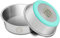 LumoLeaf Gamelle pour chien en acier inoxydable - Grand diamètre : 26 cm - 2 gamelles de 3000 ml avec fond en silicone antidérapant - Gamelle en métal pour chiens de grande taille et moyenne - Passe