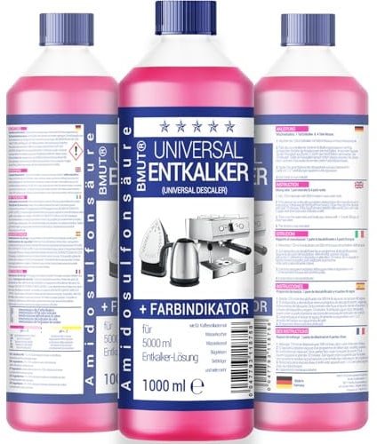1000ml Universal-Entkalker für Kaffeevollautomat und Kaffeemaschine - für 8 Entkalkungen je 125ml (1x 1000ml)
