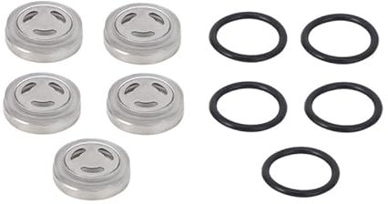 Depósito de Cilindro Maestro de Freno de 18mm, 5 uds., Visor de Vidrio for Motocicleta, Junta de Suciedad, Bomba Superior de Freno de Embrague, Bomba de Freno Trasero, Espejo de Aceite