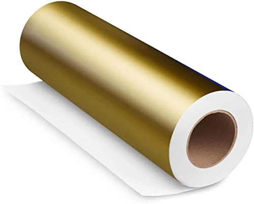 INDIGOS UG - Viperstreifen Auto - Zierstreifen glänzend - Gold - 400 cm x 10 cm Zierstreifen - Aufkleber - für Auto, Boot, Motorrad, Autoaufkleber Autoaufkleber - Racing Design - Sportstreifen