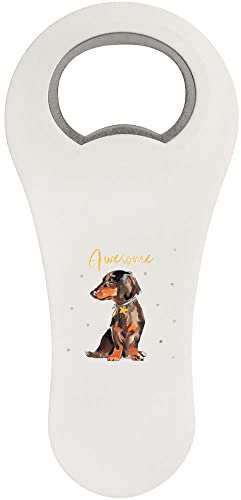 'Awesome Star Sausage Dog ' Bottle Opener Fridge Magnet (BO00073063)