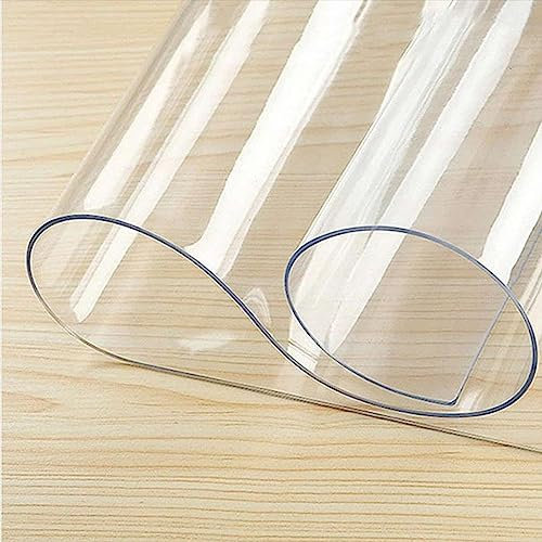 Artwelt Bodenschutzmatte Bürostuhl Transparent 2mm Schreibtischstuhl Unterlage Bodenmatte Bürostuhlunterlage Stuhlunterlage Stuhlmatte (50cm X 90cm)