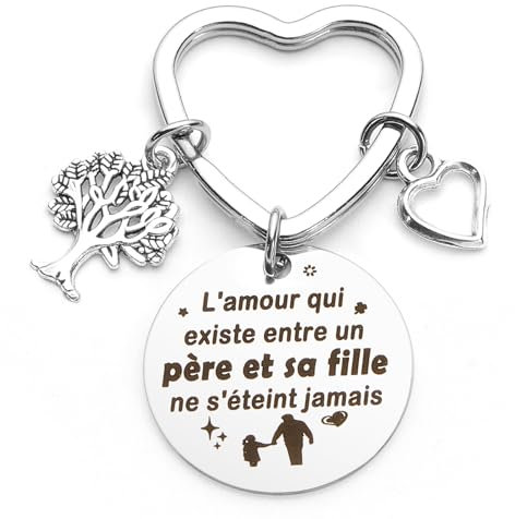Cadeau Papa Porte-Clés Cadeau Fete Des Peres Cadeau Anniversaire Papa Porte Cle Cadeau Pour Papa Idee Cadeau Papa Anniversaire Cadeaux Papa Beau Papa Cadeau Original Cadeau Fête Des Pères Original