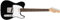 Squier by Fender Debut Collection Telecaster E-Gitarre, Laurel Griffbrett, Weißes Schlagbrett, Schwarz