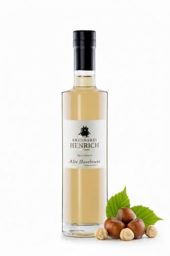 Alte Haselnuss Spirituose - Milde Hazelnut - Schnaps - Brennerei Henrich - 38% vol (Alte Haselnuss, 1 x 0,7 L)