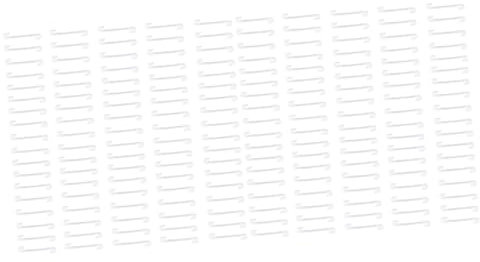 PAMINGONO 2 Sätze Pfropfklammern Befestigungsschnalle Für Reben Befestigungshaken Für Gemüsestämme Installieren Zu Entfernen 300 Stück * 2