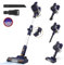 Aspirateur sans Fil, Aspirateur Balai sans Fil Puissant 20000Pa, Aspirateur Pliable, 40Min Autonomie, Aspirateur sans Sac Léger Anti-Emmêlement pour Sol Dur Tapis Poils d'animaux Voiture