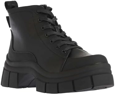 Rocket Dog Womens/Ladies Trusty Lace Up Platform Ankle Boots (6 UK) (Black)
