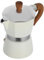 Holibanna 1pieza Cafetera Manual De Espresso Diseño Elegante Para Preparar Café Casa o Camping Para Personas Color Blanco