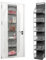 CALLYSONIC Hängeorganizer, Schuhstapler, Tür Organizer mit 6 Durchsichtigen Fächern, Spind Schrank, Türregal zum Einhängen für Handtaschen, Spielzeug, Kleinteile, Kosmetik, Kleidung
