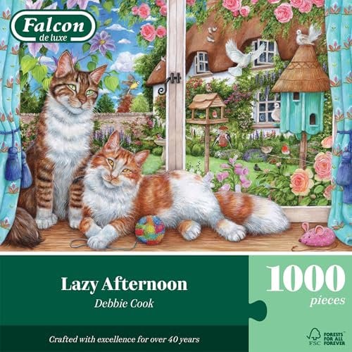 Falcon, Lazy Nachmittag, 1000 Teile Puzzle, Puzzlespiel Erwachsene