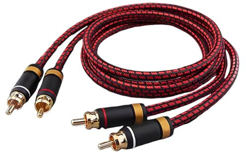 MOUNTTU Cavo Audio, Cavo coassiale Digitale in Rame Privo di Ossigeno Spesso da 2, 5 Piedi, schermato Doppio con connettore Placcato Oro 24K, Audio Ottico, coassiale, Digit