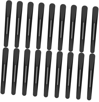 BIUDECO 50Pcs Cosmetic Spatulas Ergonomic Makeup Mixing Tools for Foundation Face Applicator Multi-use Plastic Beauty Spatulas for Cream Eye Mask DIY Skincare