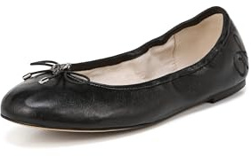 Sam Edelman Shoes for Women - Felicia Ballet Flat Slip on Medium Fit Black UK 5