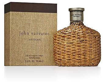 John Varvatos Artisan – Eau de Toilette homme/men, 75 ml, sommerlicher Duft für Herren, extravagante Mischung aus Ingwer & Orangenblüten, handgeflochten im edlen Design Flakon