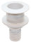 Nuova Rade 1 1/2'' x 93mm Borddurchlass bündiger Flansch Rückschlagventil, Auswahl:Ø 32mm Tülle