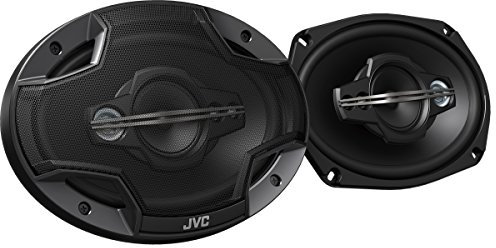 Jvc cs-hx6959 15 x 23 cm de 5 Vías de Altavoz coaxial (650 W), Color Negro