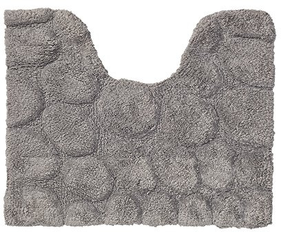 Sealskin Badteppich Pebbles, grau, 50 x 60 cm