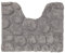 Sealskin Pebbles, Tapis de contour WC, Coton, Gris