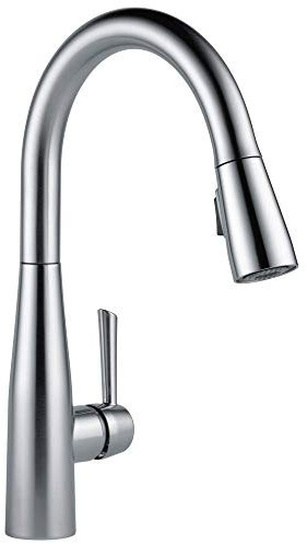 Delta robinet Essa Poignée simple robinet de cuisine avec rabattable magnétique d'accueil