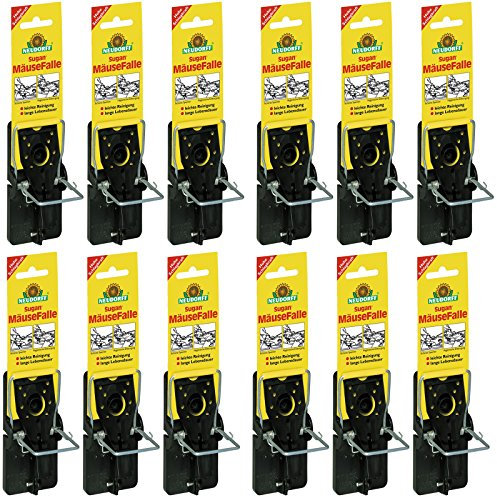 12 x Neudorff Sugan MäuseFalle