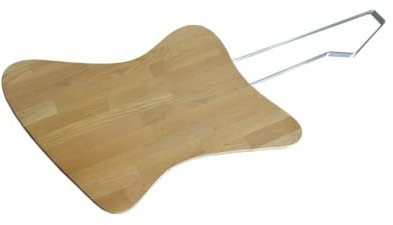 ICEBORN FIRE Couchtisch Wohnzimmertisch Gitarre Holz Eiche massiv Edelstahl Manufaktur