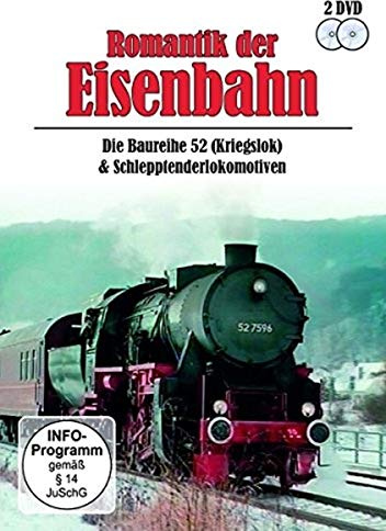Romantik der Eisenbahn - Baureihe 52 (Kriegslok) & Schlepptenderlokomotiven [2 DVDs]