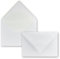 15x Brief-Umschläge C5 - Weiß - gefüttert mit naturweißem Seidenpapier - 100 g/m² - 22,7 x 16,0 cm - Nassklebung
