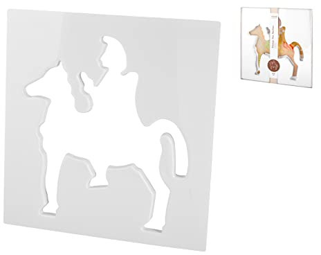 Habi San Martino Moule à gâteau en plastique Blanc 38 x 40 cm