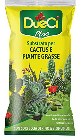 DueCi Substrato Cactus e Piante Grasse