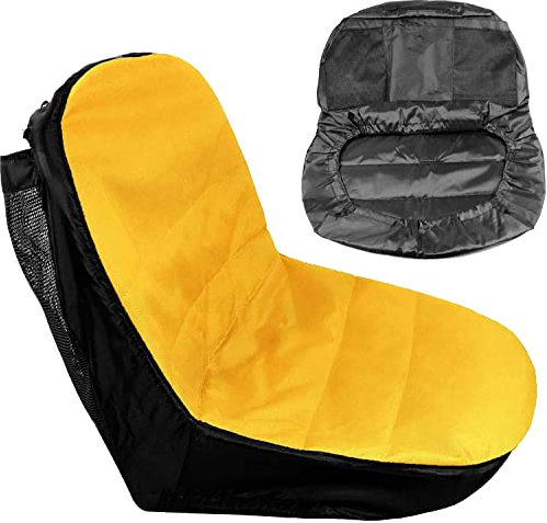 BeadChica Sitzbezug für Rasenmäher, kompatibel mit John Deere, Sitzersatzteile, Rasenmäher-Sitzkissen, kompatibel mit Craftsman, Cub Cadet, Kubota Traktorsitzbezug (mittel)