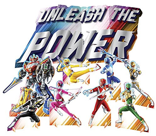 Amscan 280174 Power Rangers Table Decor Kit-34 cm | Multicolor | 1 Set Centerpiece