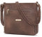 CLUCI Damen Umhängetasche Weiche Vegane Lederhandtaschen Vintage Designer Multi Taschen Reise Schultertasche Dunkelkaffee