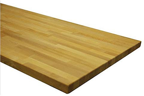 ADB Buchenplatte 1200x600x27mm fugenfrei verzugsfest Tischplatte Buche Arbeitsplatte Werkstattplatte