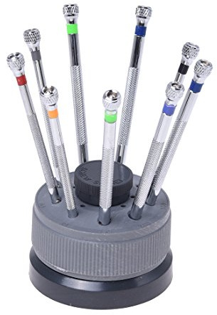 Debegogne kit with 9 Screwdrivers 9 Lame Reserve for Watches Watchmaker