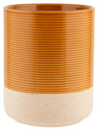 FabFinds Indoor Planter Indoor Decorative Flower Plant Pots (11cm, Two Tone Desert)