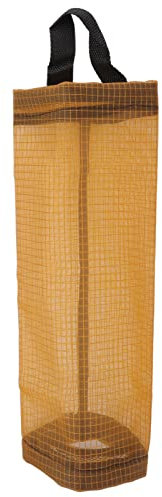 Support de Sac D'épicerie Support de Sac Poubelle Support de Sac Poubelle Organisateur de Sac Poubelle Réutilisable pour la Maison Cuisine Garde-manger Décor(Jaune)