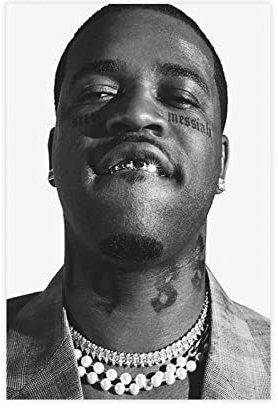 ETOMEY Exklusive Art Rapper ASAP Ferg Poster 3 Leinwand Poster Schlafzimmer Dekor Sport Landschaft Büro Zimmer Dekor Geschenk ungerahmt 30 x 45 cm