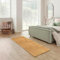 Carpet Studio Utah Hochflor Teppich Läufer Gelb, Läufer Flur 57x120cm, Küchenläufer, Wohnzimmerteppich Flauschig, Bettvorleger Schlafzimmer