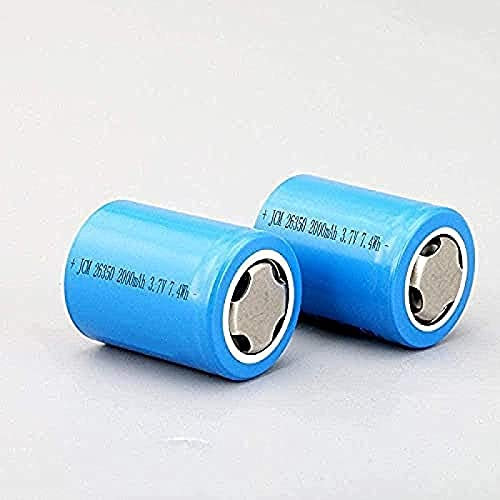 Cycle Batterie Ricaricabili Precaricateicr 2 Pezzi 26350 Batteria Al Litio 3,7 V 2000 Capacità Piccoli Elettrodomestici Batteria Per Strumenti Di Bellezza Batteria Testa