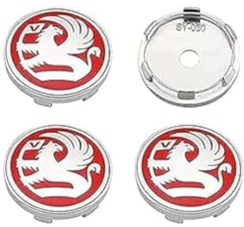 BEROZA 4 Stück Radnabenkappen,für Opel Vauxhall Astra k Insignia Vectra Crossland Corsa 56mm Radnabendeckel Felgen Radnaben Felgen Radnaben Felgen Radnaben Universal Auto Zubehör