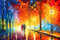 1000 Piece Puzzle for Adults - Rain Night Jigsaw Puzzles 1000 Pieces for Adults Painting Puzzle 1000 Pieces DIY Challenging Puzzles for Adults